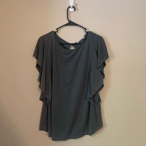 Dark green top in size XL